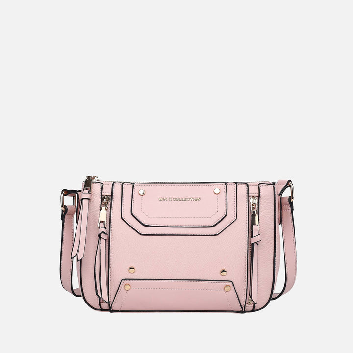 Pink MKF Collection By Mia K Noemi Shoulder Bag