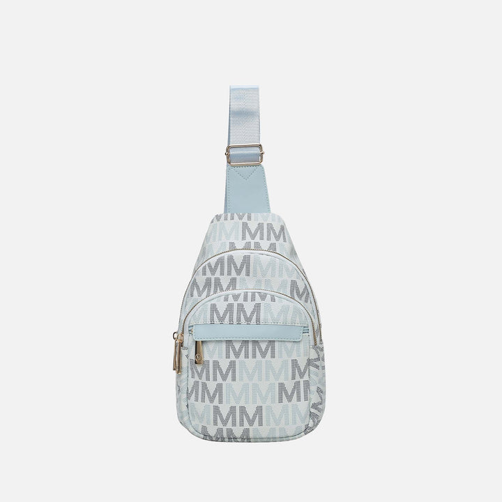 Wine MKF Collection By Mia K Helaena Signature Sling Bag