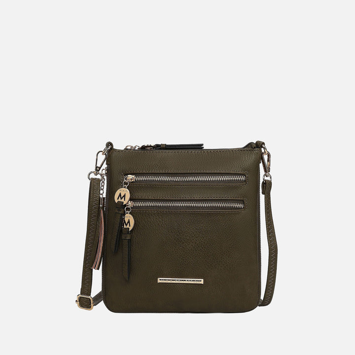 Red MKF Collection By Mia K Angelina Expandable Crossbody Bag