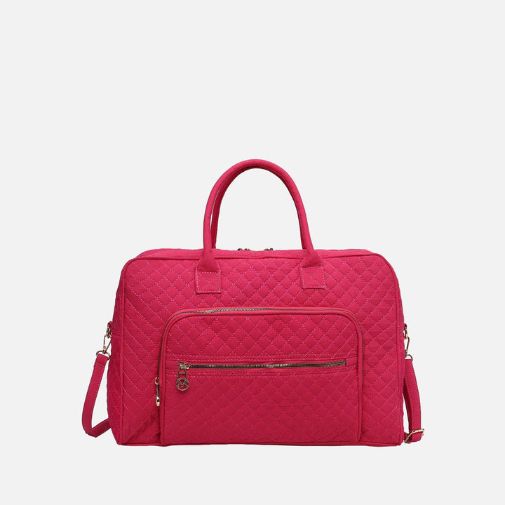 Brown MKF Collection By Mia K Jayla Weekender Bag