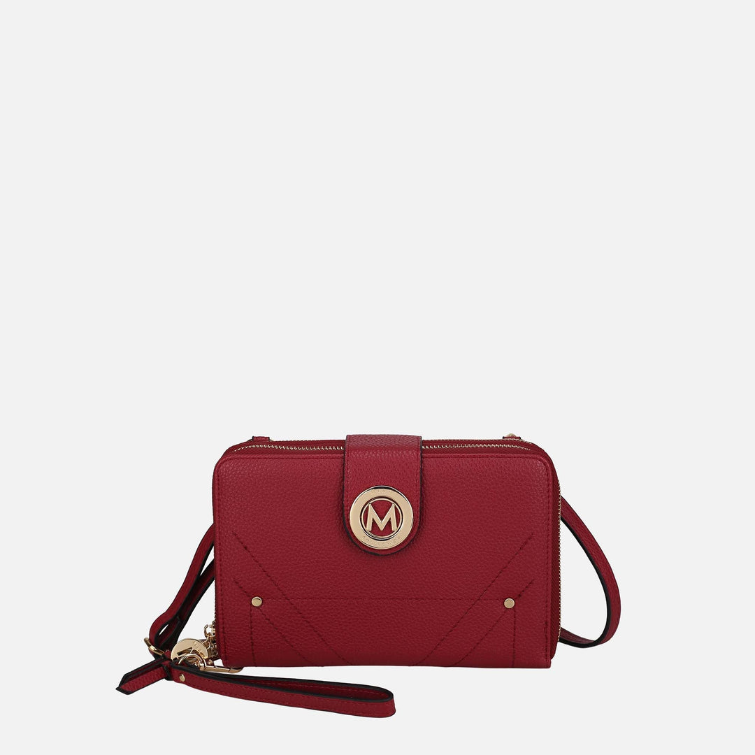 Light Blue MKF Collection By Mia K Sage Phone Crossbody Bag