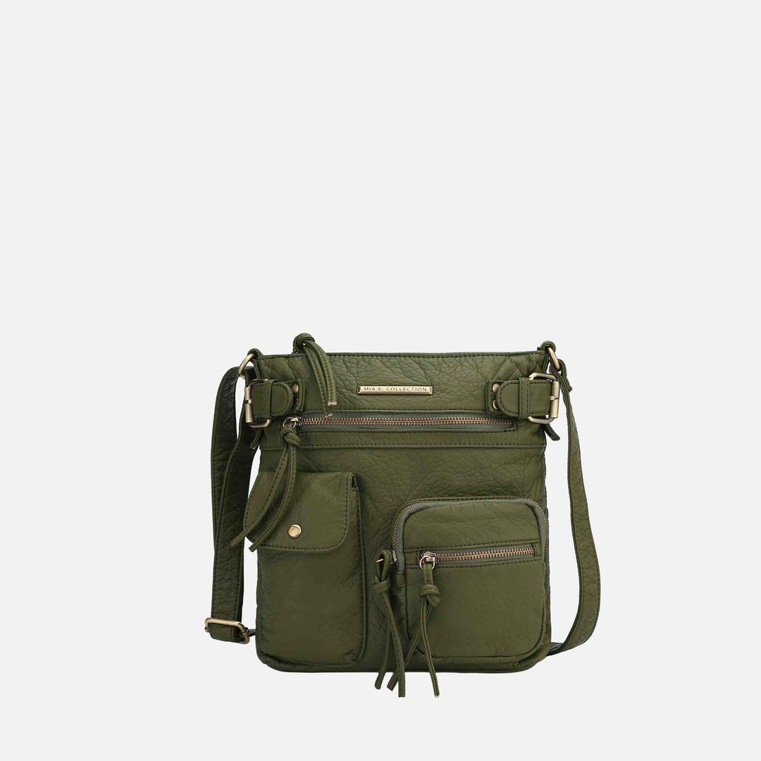MKF Collection By Mia K Vintage Stiella Crossbody Bag