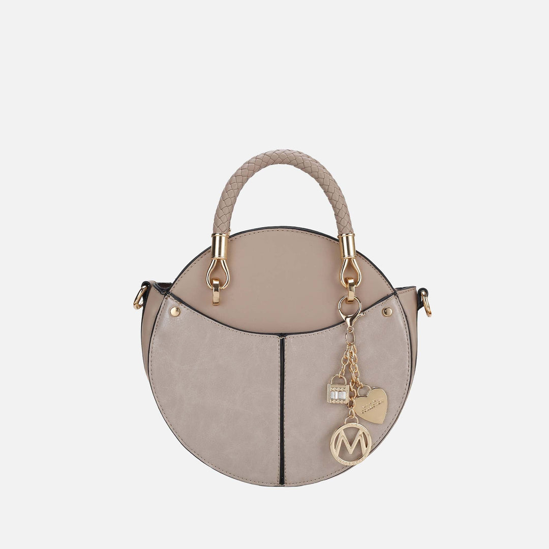 Snake Coffee MKF Collection By Mia K Camille Crossbody Bag