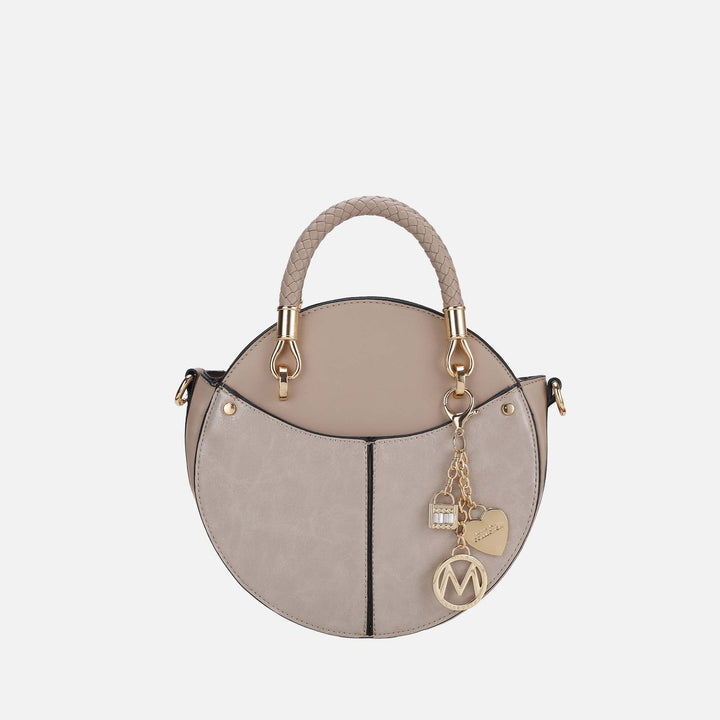Snake Coffee MKF Collection By Mia K Camille Crossbody Bag