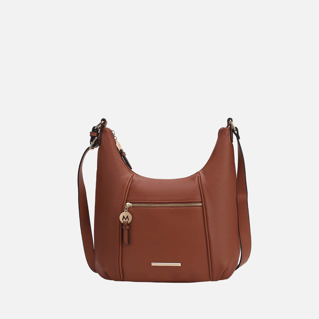 Mustard MKF Collection By Mia K Lavinia Shoulder Bag 1