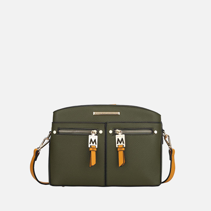 Merlot MKF Collection By Mia K Zoely Crossbody Bag
