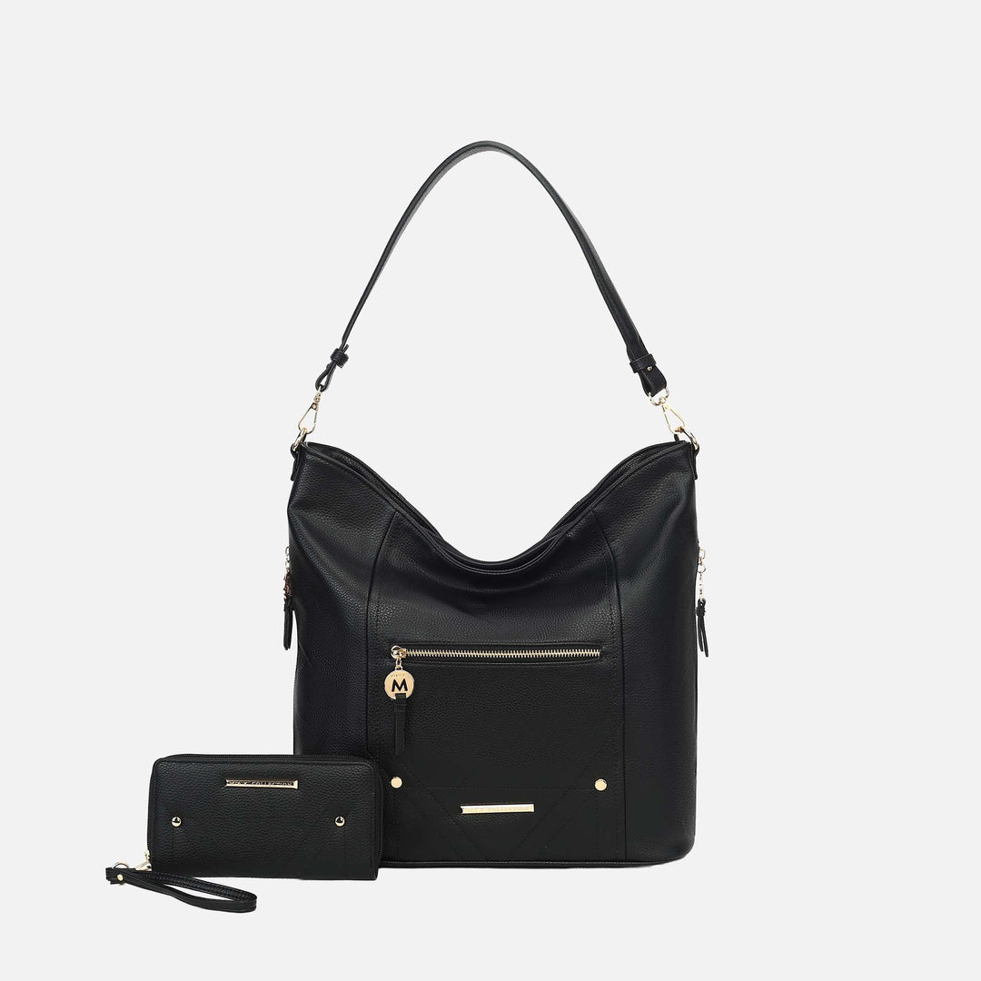 MKF Collection By Mia K Jordina 2 Pcs Shoulder Bag With Matching Wallet