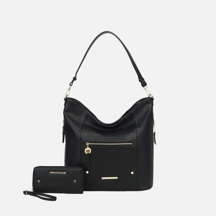 MKF Collection By Mia K Jordina 2 Pcs Shoulder Bag With Matching Wallet