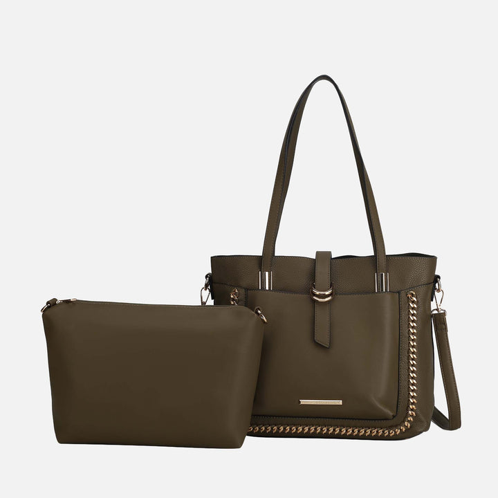 MKF Collection By Mia K Raya Shoulder Bag And Set