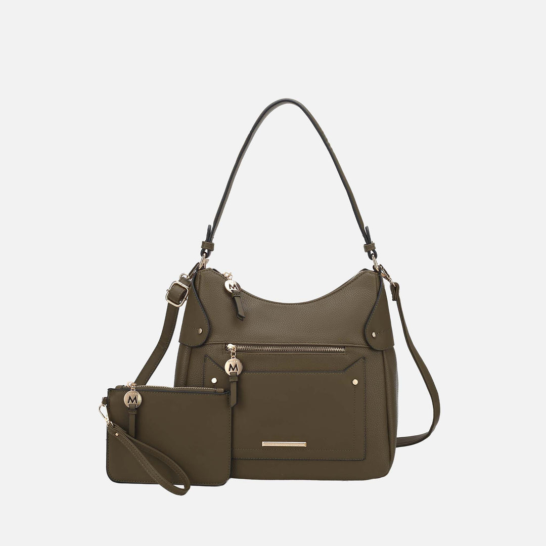 Golden Poppy MKF Collection By Mia K Maeve Shoulder Bag And Set