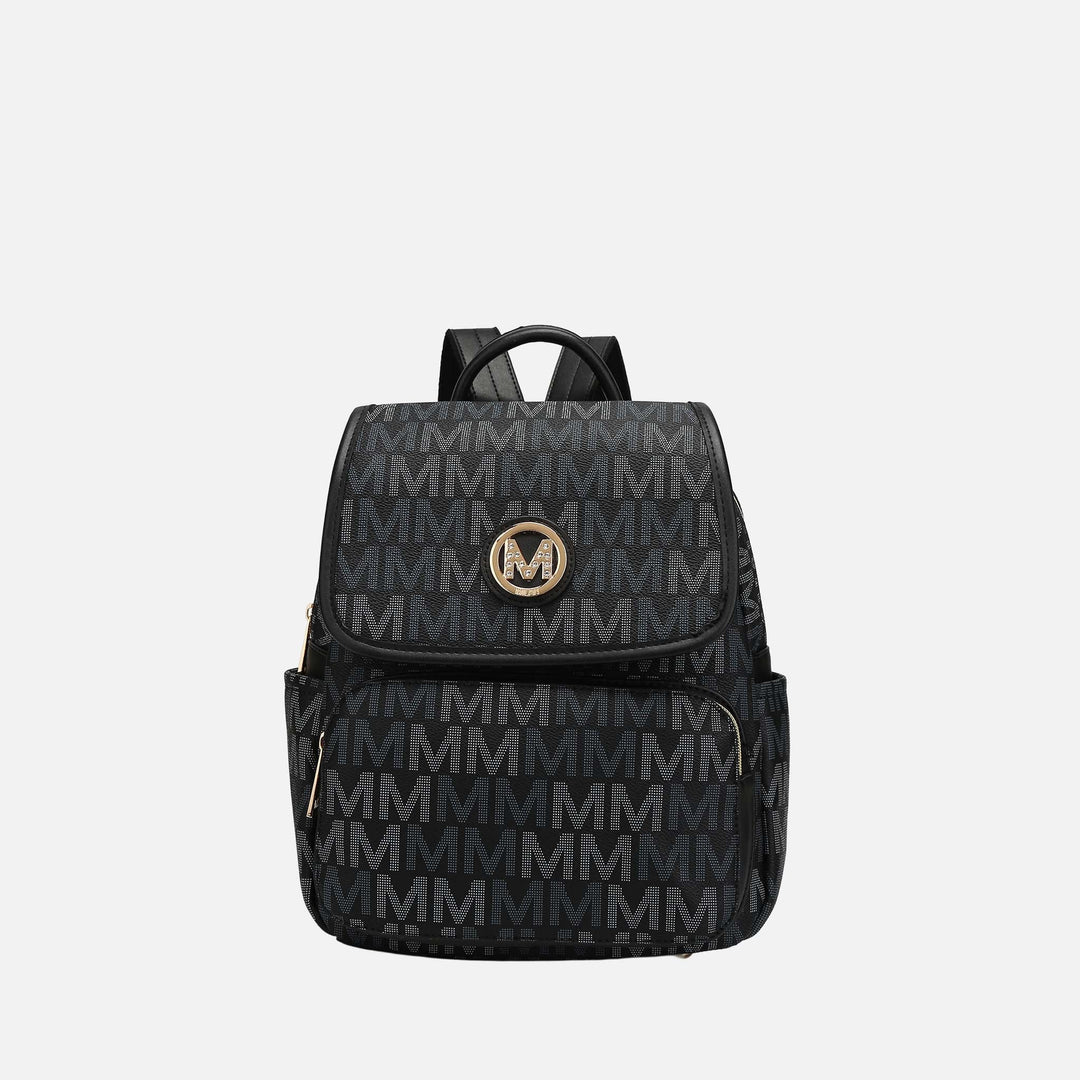 Tan MKF Collection By Mia K Drea Signature Backpack