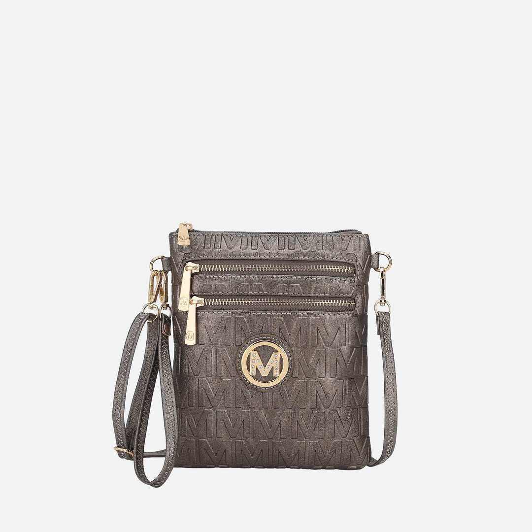 MKF Collection By Mia K Scarlett Signature Crossbody Bag