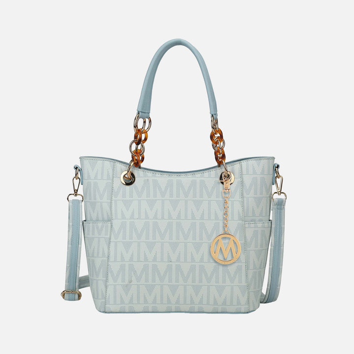 Dusty Rose MKF Collection By Mia K Kissaten Signature Tote Bag