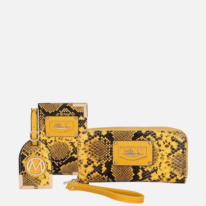 MKF Collection By Mia K Darla Wallet And Travel Set