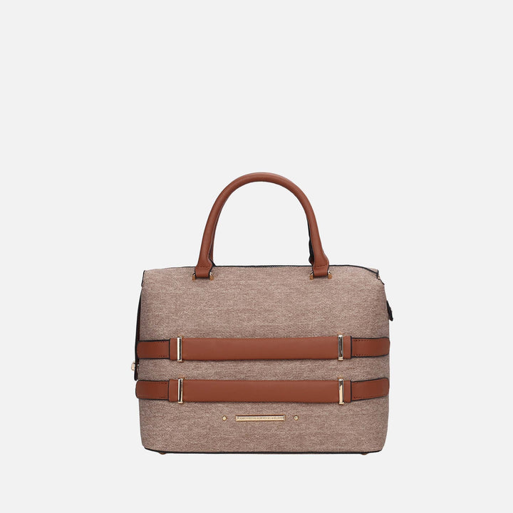 Taupe MKF Collection By Mia K Leila Ii Tote Bag