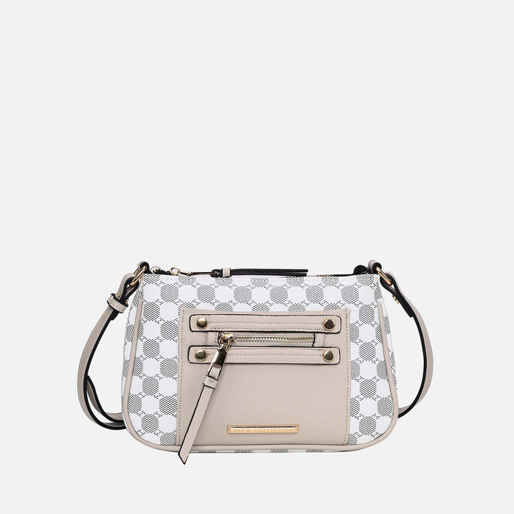 Burgundy MKF Collection By Mia K Essie Crossbody Bag
