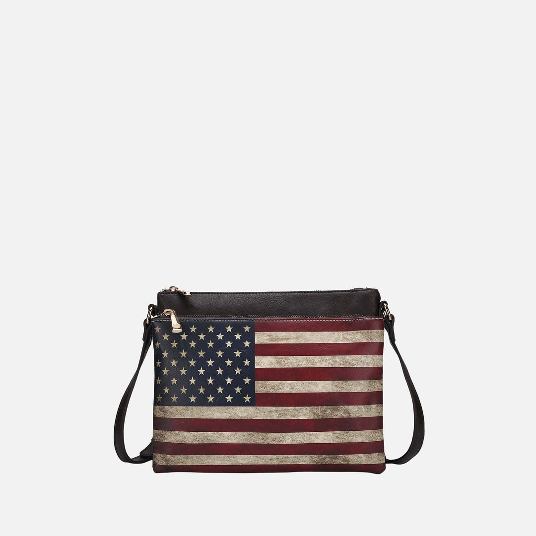Light Blue MKF Collection By Mia K Madeline Crossbody Bag