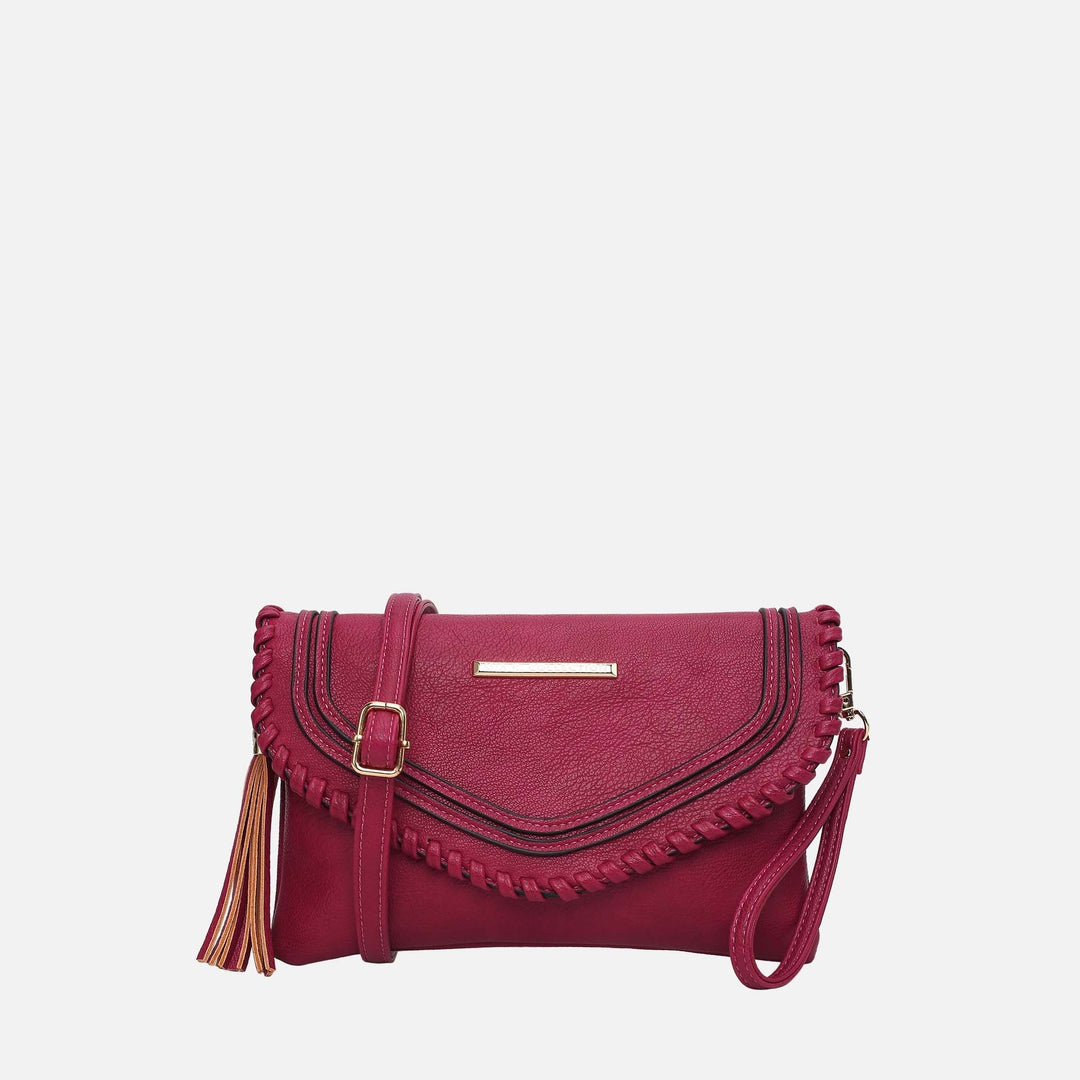 Mustard MKF Collection By Mia K Remi Shoulder Bag