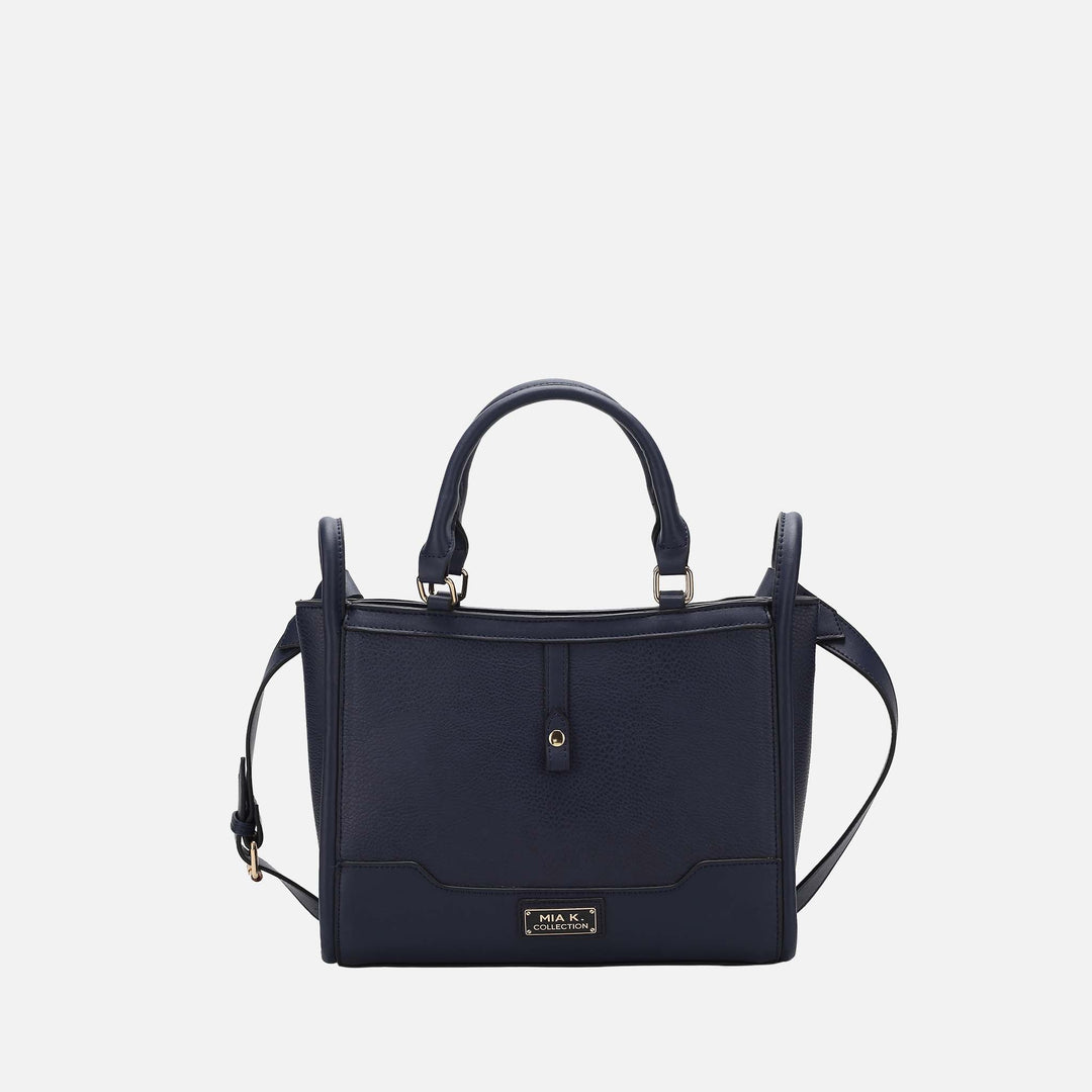 Taupe MKF Collection By Mia K Melody Vegan Leather Tote