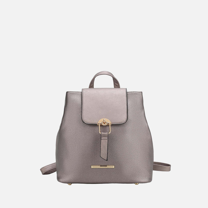 Pewter MKF Collection By Mia K Ingrid Convertible Backpack
