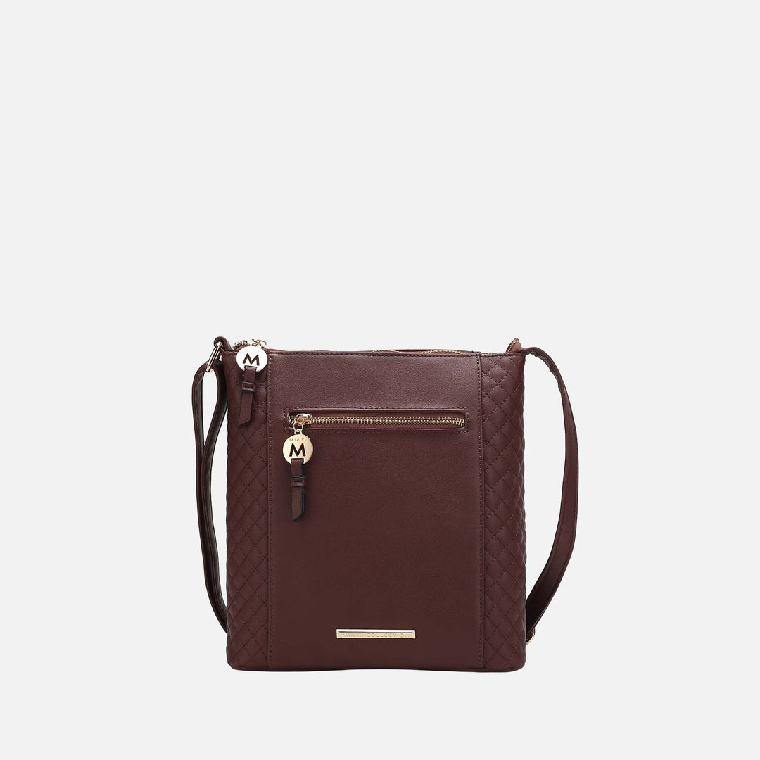 Pink MKF Collection By Mia K Miranda Crossbody Bag