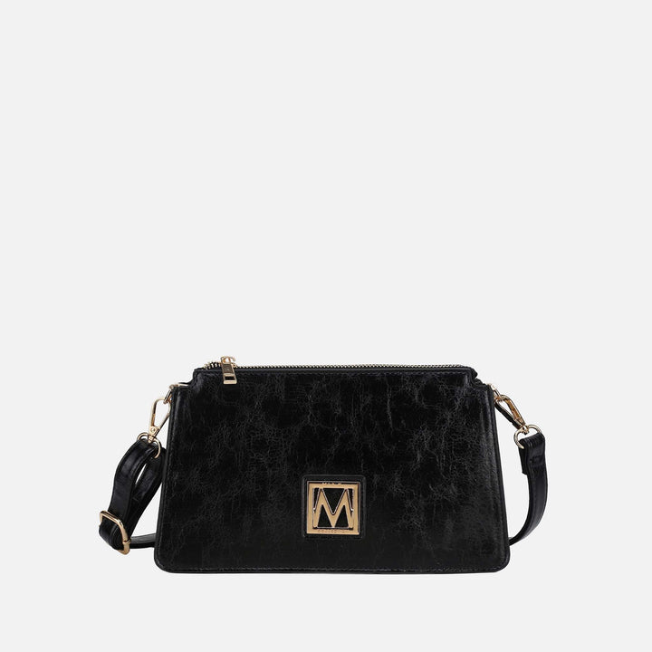 Pewter MKF Collection By Mia K Domitila Shoulder Bag