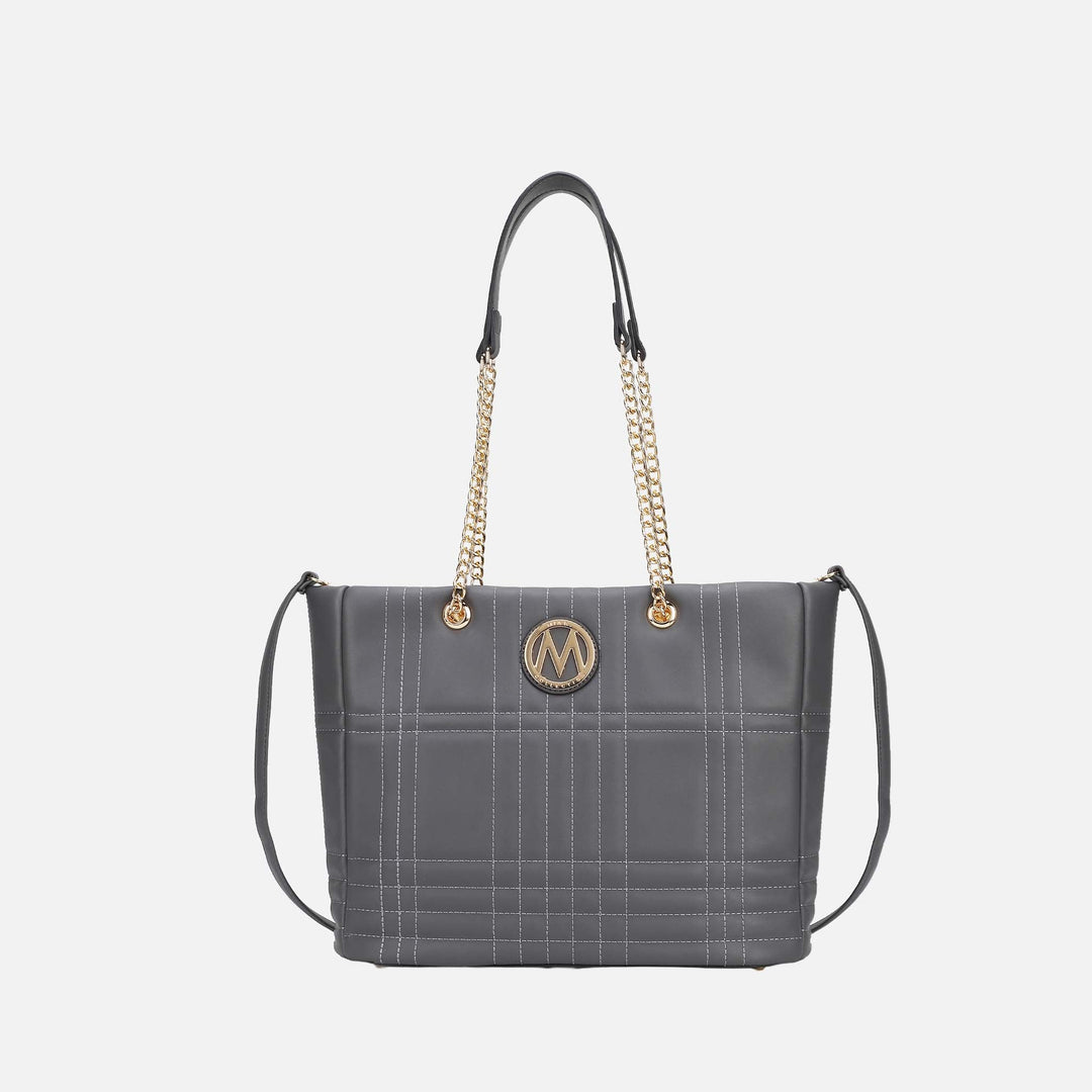 Taupe MKF Collection By Mia K Alyne Tote Bag