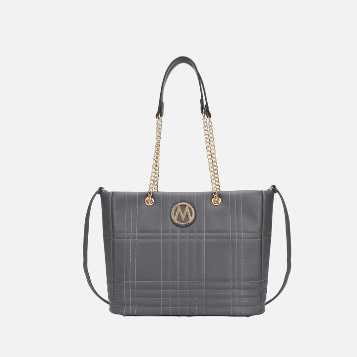 Taupe MKF Collection By Mia K Alyne Tote Bag