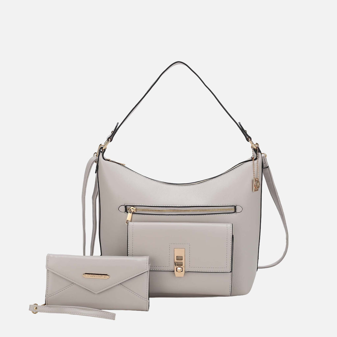MKF Collection By Mia K Clara Shoulder Bag And Set