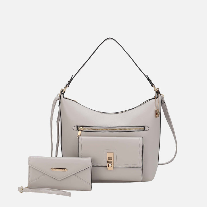 MKF Collection By Mia K Clara Shoulder Bag And Set