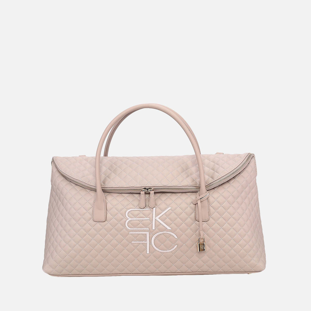 Pink MKF Collection By Mia K Eulalie Weekender Bag