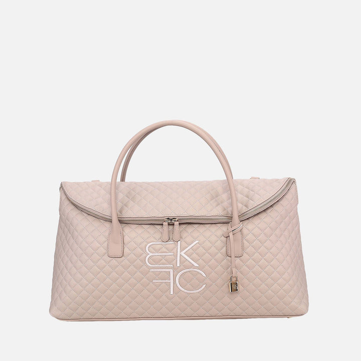 Pink MKF Collection By Mia K Eulalie Weekender Bag