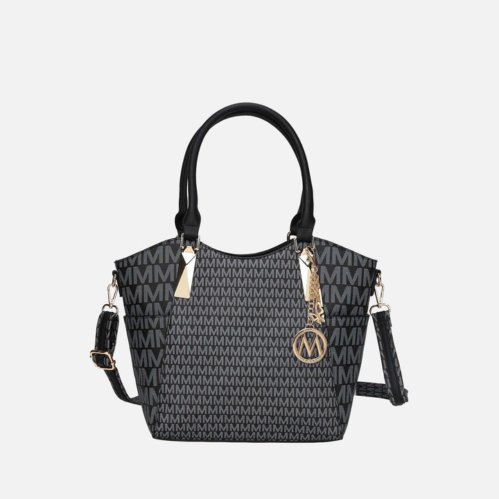 Wine MKF Collection By Mia K Devorah Signature Shoulder Bag