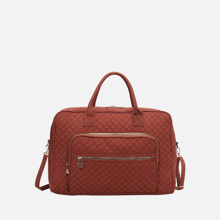 Red MKF Collection By Mia K Jayla Weekender Bag