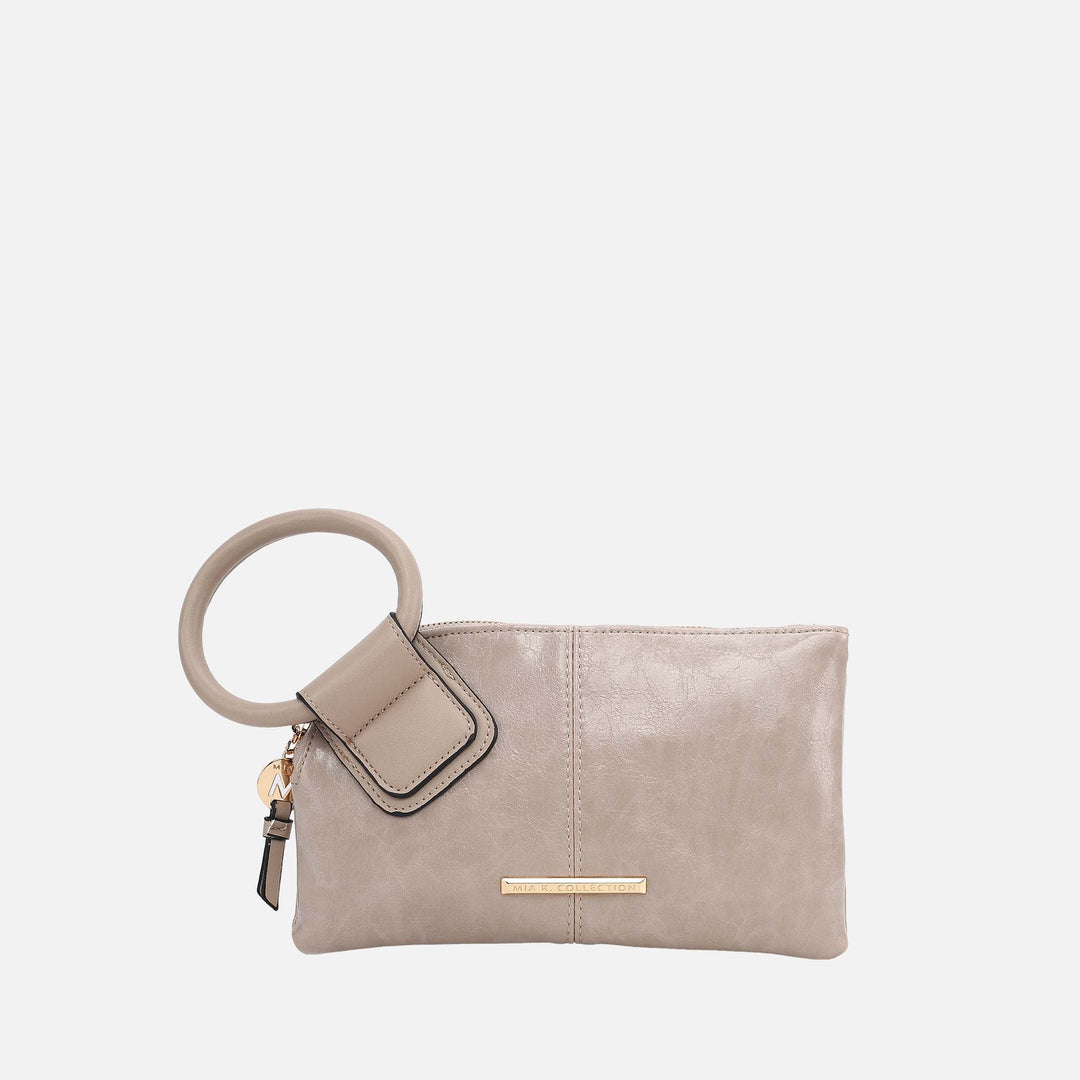 Navy MKF Collection By Mia K Simone Clutch Wristlet