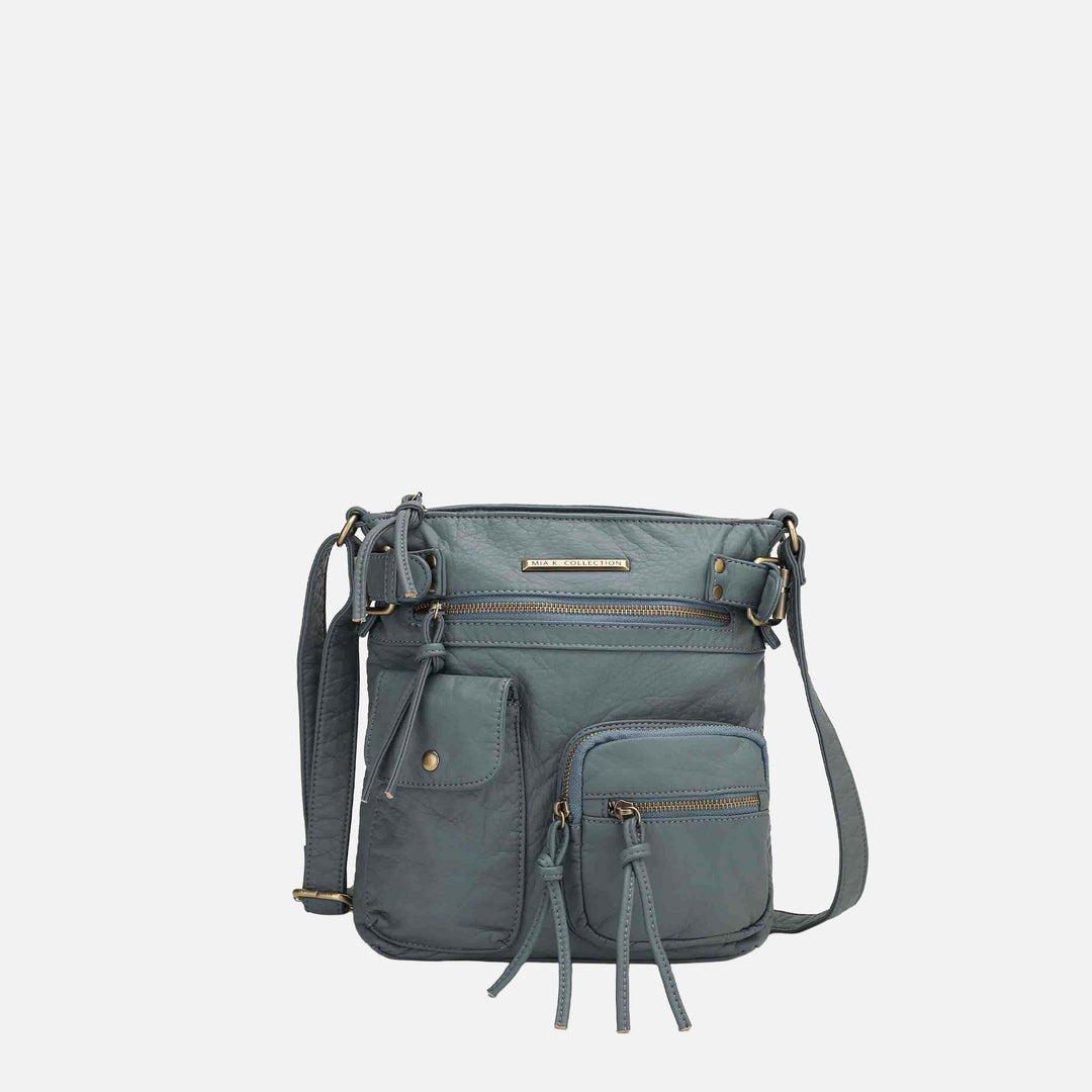MKF Collection By Mia K Vintage Stiella Crossbody Bag
