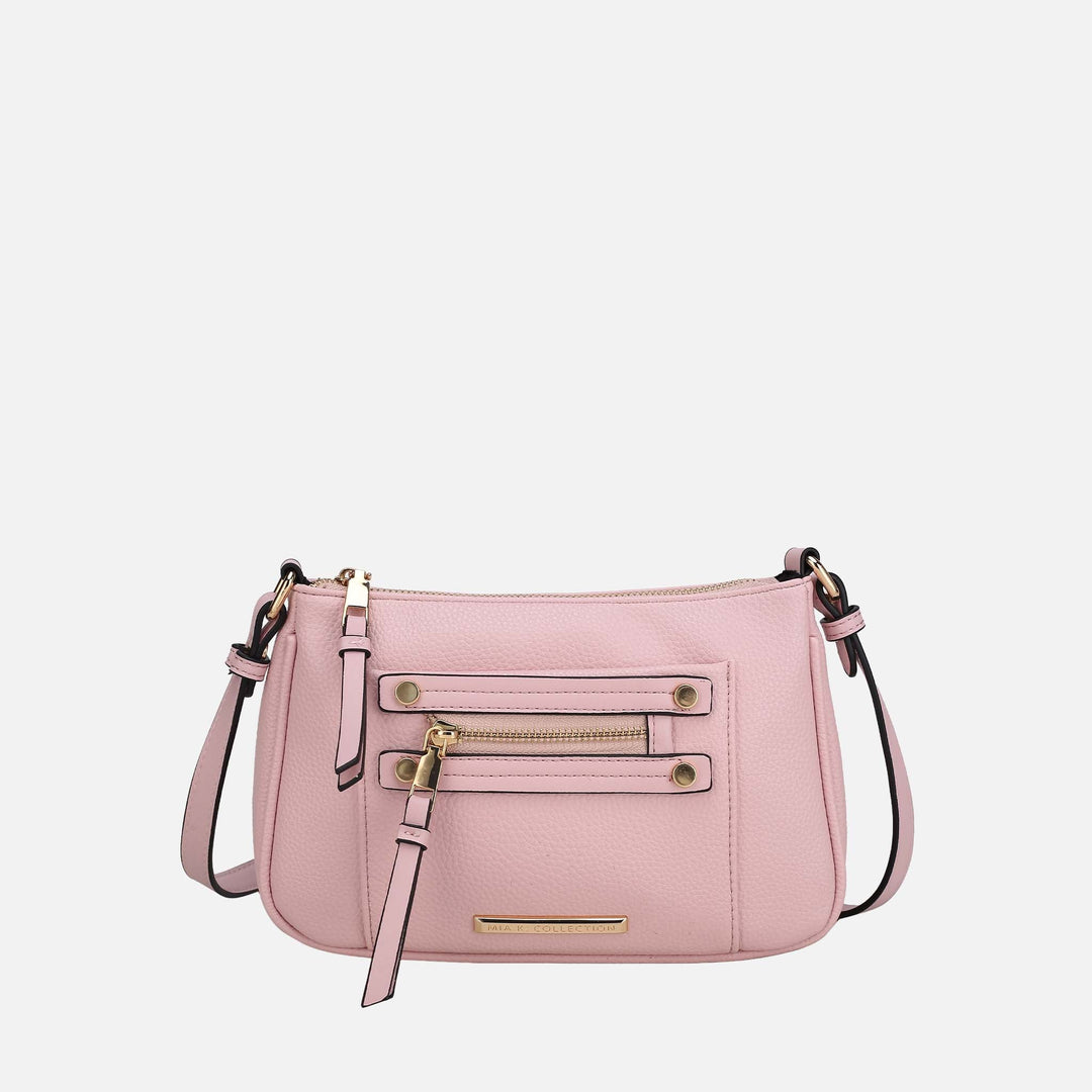 Black MKF Collection By Mia K Essie Crossbody Bag 1
