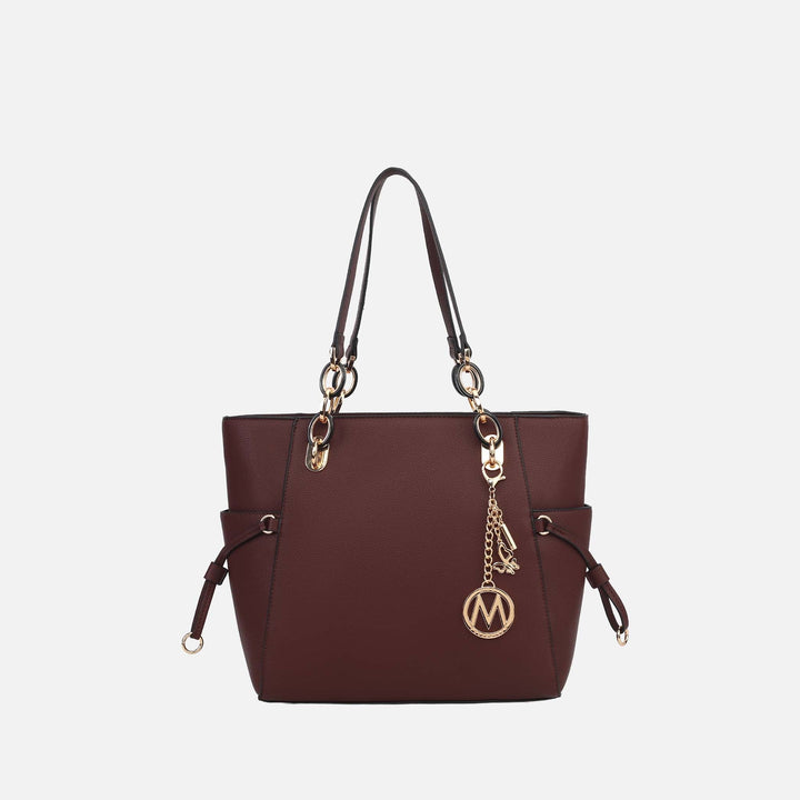 Seafoam MKF Collection By Mia K Yale Tote Bag With Matching Wallet