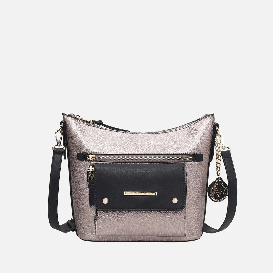 MKF Collection By Mia K Serenity Color Block Shoulder Bag