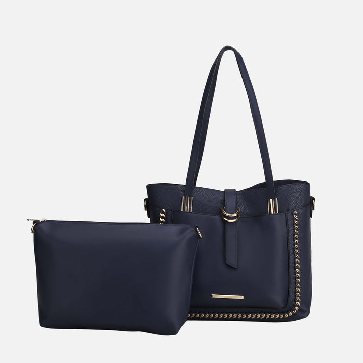 Golden Poppy MKF Collection By Mia K Raya Shoulder Bag And Set