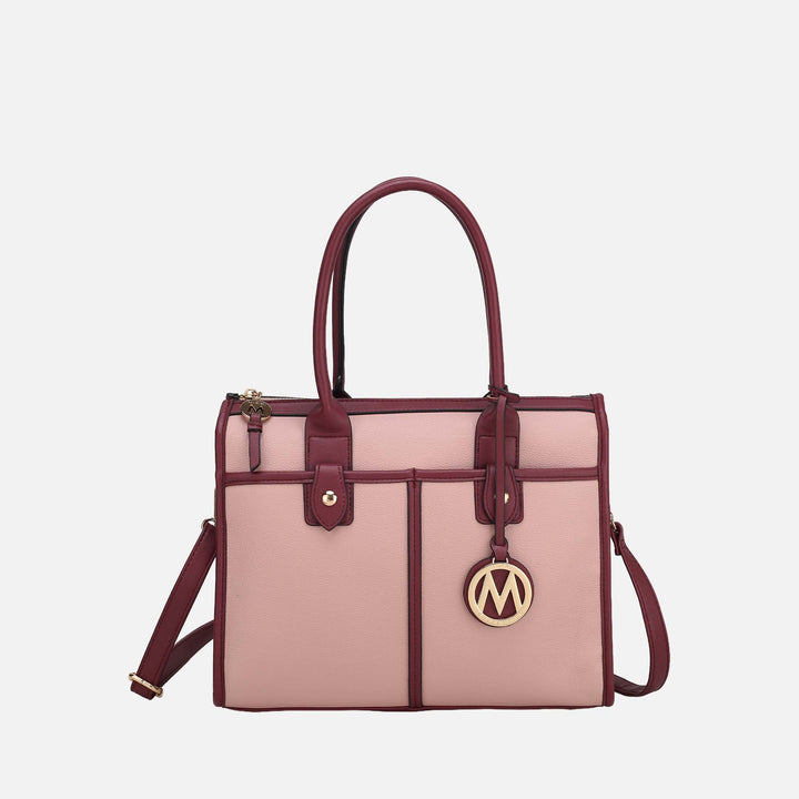 Pewter MKF Collection By Mia K Livia Shoulder Bag
