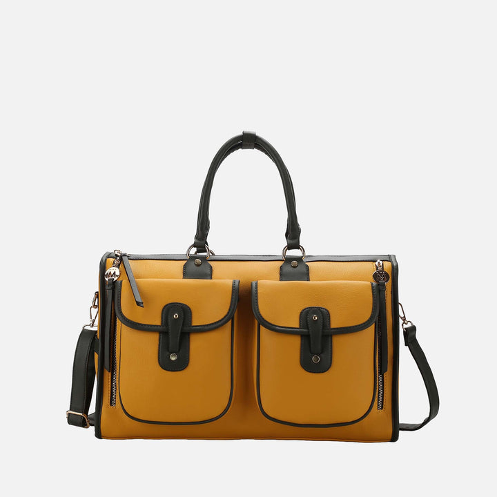 Pewter MKF Collection By Mia K Genevieve Weekender Bag