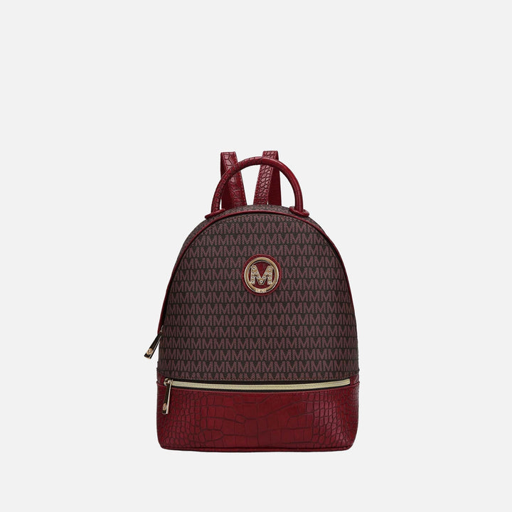 Wine MKF Collection By Mia K Denice Signature Backpack