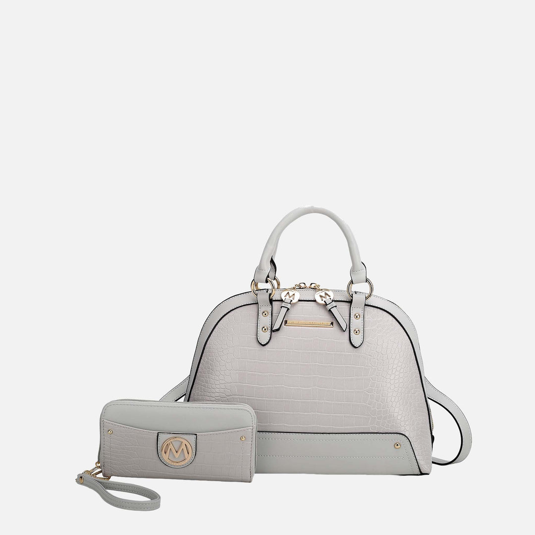 Teal MKF Collection By Mia K Nora Shoulder Bag