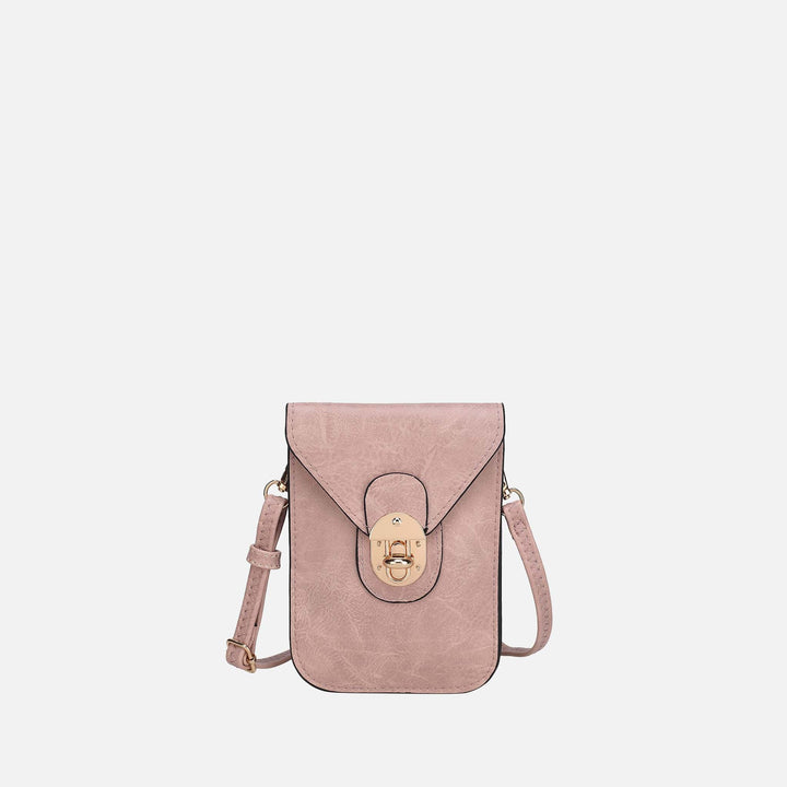 Taupe MKF Collection By Mia K Kianna Phone Crossbody Bag