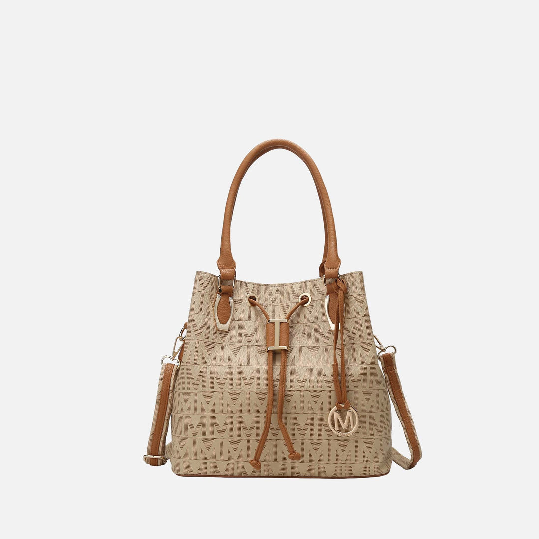 Light Blue MKF Collection By Mia K Jane Signature Bucket Bag