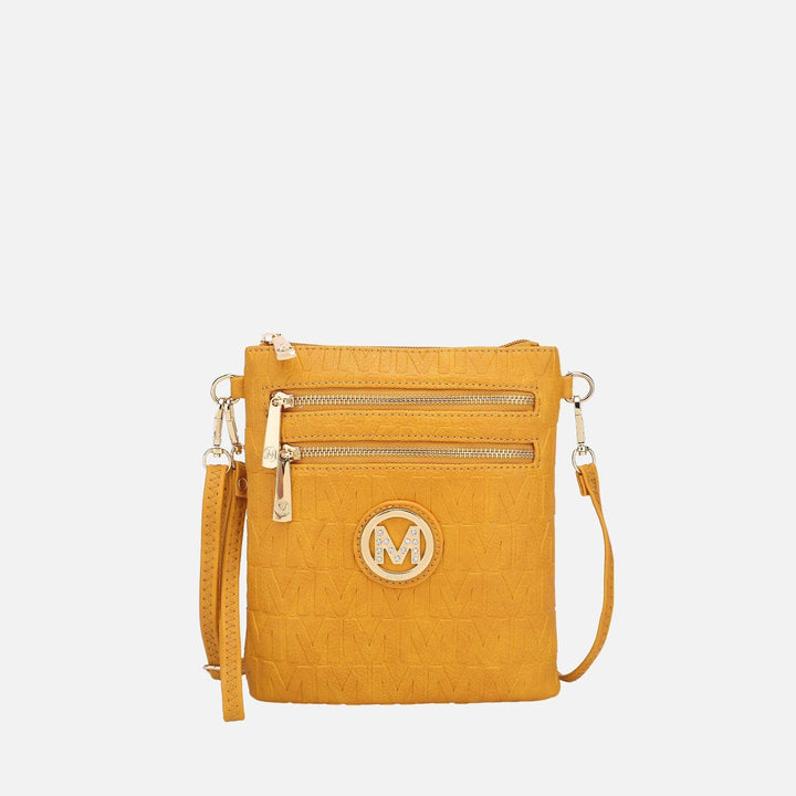 Rose Pink MKF Collection By Mia K Scarlett Signature Crossbody Bag