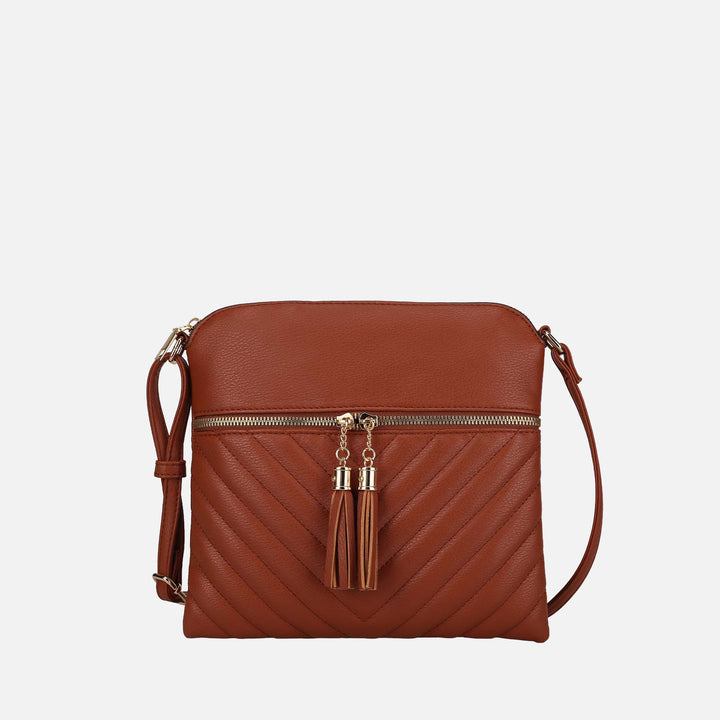 MKF Collection By Mia K Winnie Quilted Crossbody