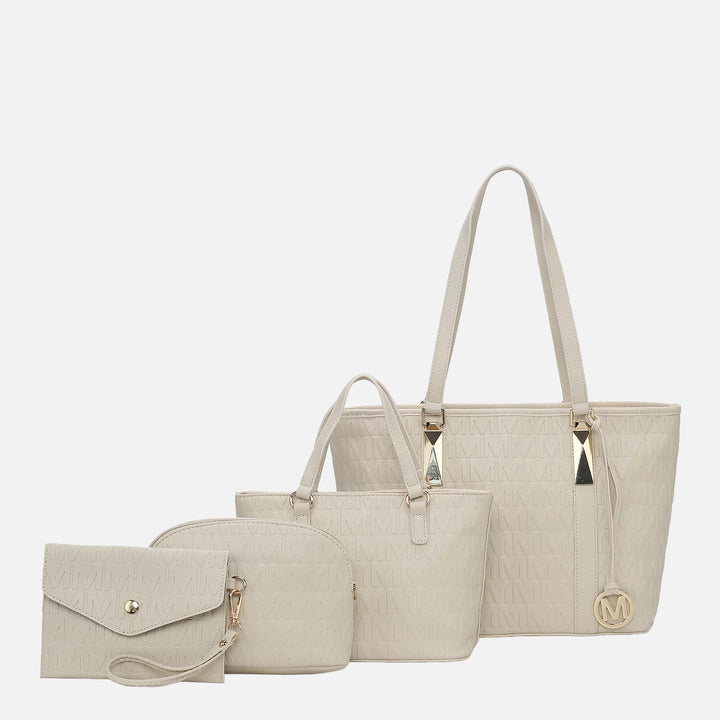 MKF Collection By Mia K Arya Signature Tote And Set