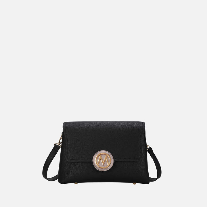Pink MKF Collection By Mia K Johanna Multi Compartment Crossbody Bag